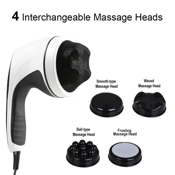 Handheld Electric Vibrating Massage Gun Full Body Pain Relief Massager Machine