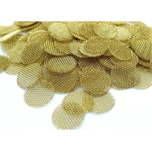 10mm Stainless Steel Filter Mesh Screen , Smoking Pipe Filter Screen Mesh