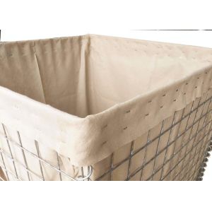 Mil 3 Galvanized Hesco Bastion , Hesco Flood Mitigation Barrier Wall