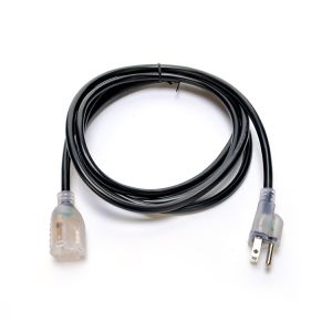 Quality 25 ft Heavy Duty Outdoor Extension Cord with Lighted End and Flexible Cold-Resistant 3 Prong Electric Cord IP22 IP level for sale