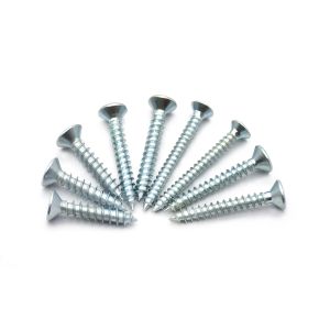 2.5mm Diameter Cross Recessed Countersunk Head Tapping Screws ISO7050 UNI6955