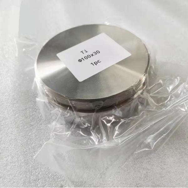 Buy Gr1 Gr2 Gr5 TiAl titanium alloy Titanium Sputtering Target at wholesale prices