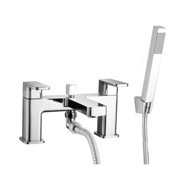 Buy Convenience Bath Shower Mixer Chrome Finish Brushed Gold T9561 at wholesale prices