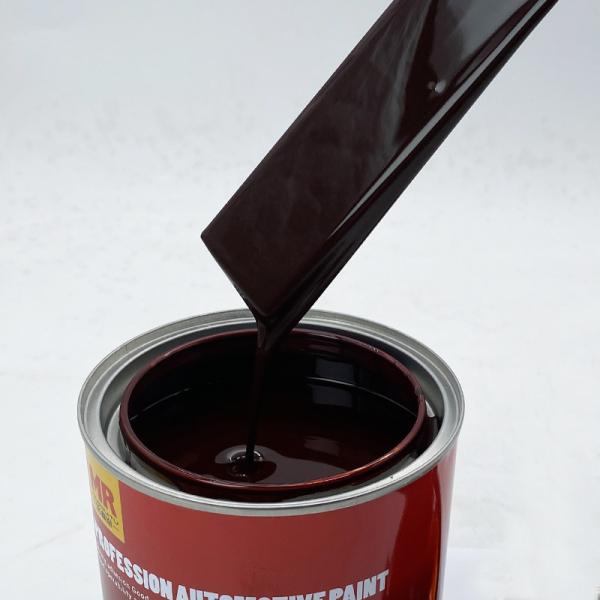 Buy Transparent Red Solid Color 1K Car Paint Durable Acrylic Car Coating at wholesale prices