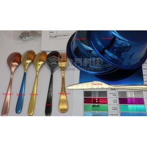 Quality Gold, Brass, Black, Rose Gold, Chrome, Blue, Red, Green, Purple &amp; Grey PVD for sale