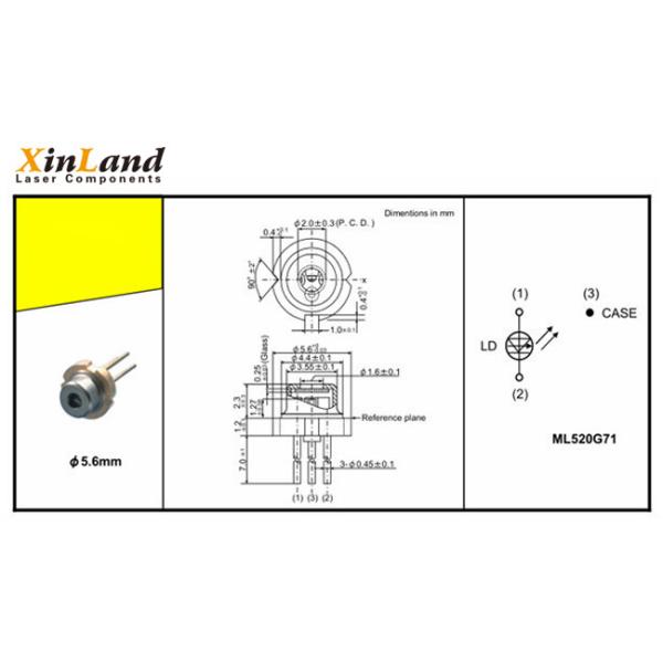 638nm 300mw Red Laser Diode Burning Laser Diode High Power