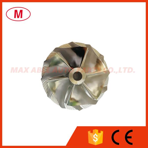 TB25 445347-0003 40.98/54.39mm 6+6blades Turbo Milling/billet Compressor Wheel for 466075-0004/466113-0003/466409-0001/2