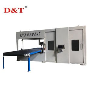 Quality CNC PU Foam Sponge Cutting Machine 380V Vertical Revolving Contour for sale