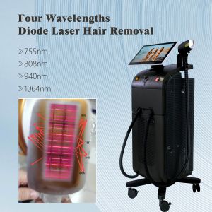 Triple Wavelengths Diode Laser Hair Removal Machine For Commercial