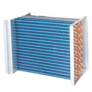 HVAC Stainless Steel Fin Type Heat Exchanger Tube Wafer Coil Condenser For