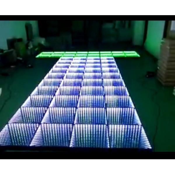 Buy 50 Ra CRI LED Dance Floor Tiles for Wedding Party Decoration Shinning Multi Color 50000 Working Hours at wholesale prices