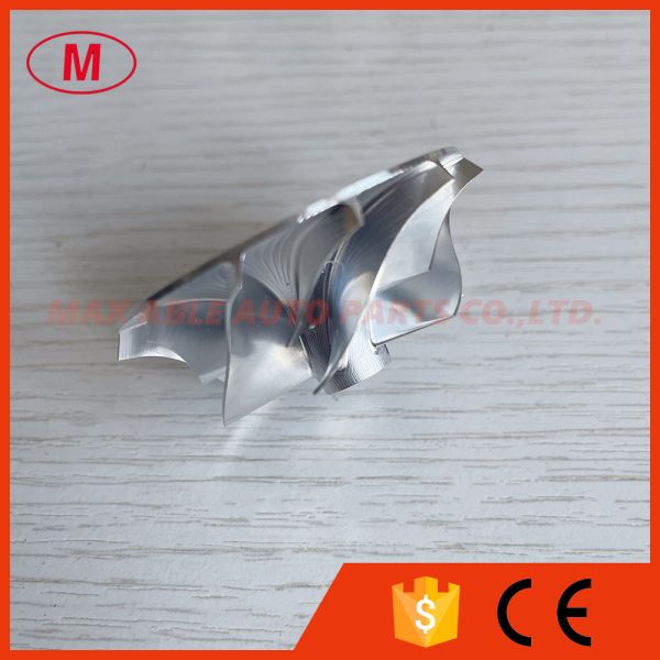 TD03 reverse 36.50/48.00mm 6+6 blades Turbo milling/aluminum 2618/billet compressor wheel