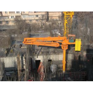 Stationary Placing Boom Pressure Concrete Pump Floor Mounted