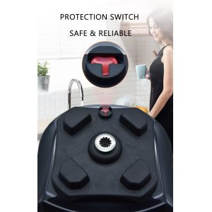 Multifunctional 1800W Commercial Blender with Plastic Housing and Pure Copper