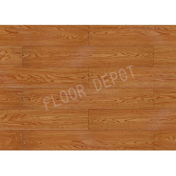 Buy AC4 V Groove Waxed EIR HDF Laminate Flooring , Natural Wood Laminate Flooring 12mm Thickness at wholesale prices