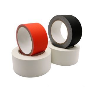black Waterproof Matt Cloth Duct Tape For Carton Sealing