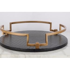 Livingroom Gold Metal 105Mm Decorative Display Trays