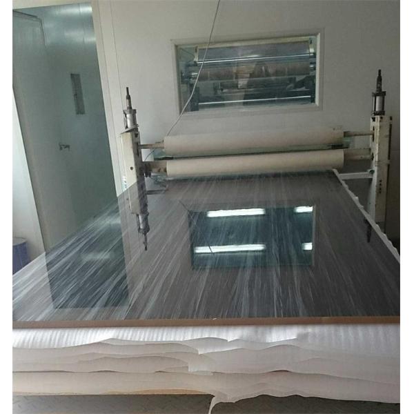 Popular wood grain design acrylic mdf panel for kitchen cabinet