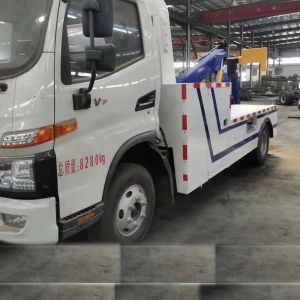 JAC Multifunction Platform Road Wrecker Truck Obstacle Clearing Vehicle Trailer