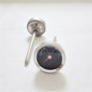 1 Inch Large Dial Bimetallic Food Thermometer Bimetallic Temperature Gauge