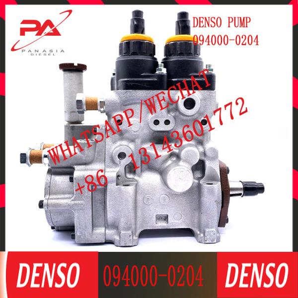 Common rail pump 094000-0204 with good quality for HINO 22730-1090 High quality Diesel Fuel Injector Pump