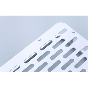 Single layer shelving Bathroom Rack Durable Stainless Steel Wall Mountable