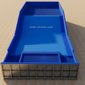 Entertainment Surf Wave Machine OEM Water Park Surf Machine