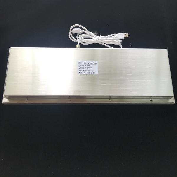 68 Keys Type Stainless Steel Keyboard Waterproof Dust Riot Resistant