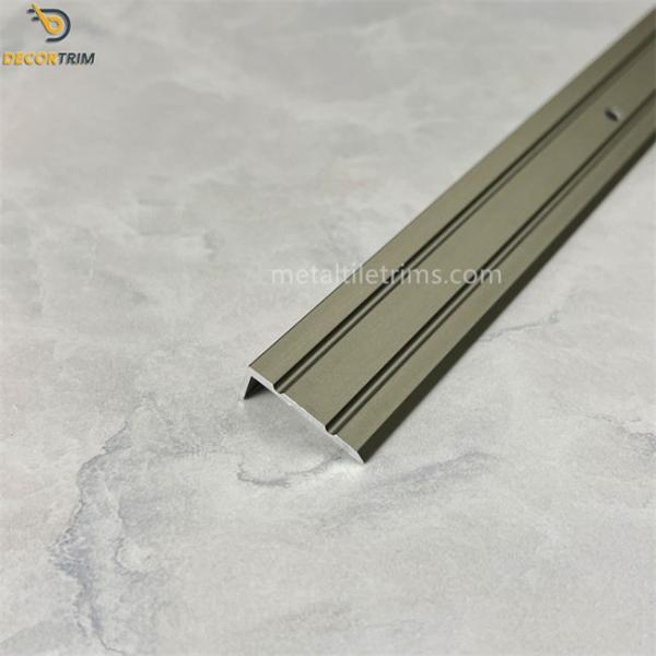 Buy Tile Edge Trim Metal Alloy Stair Nosing Aluminium Tile Edging Strip at wholesale prices