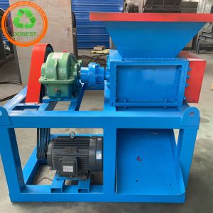 Custom Double Shaft Single Motor Shredder for Scrap Heavy Melting PVC HDPE PP