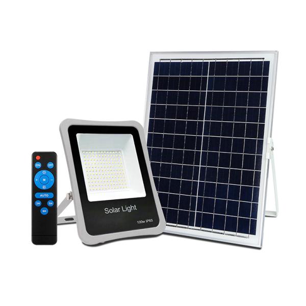 Buy Aluminum Waterproof Ip65 100w Led Solar Powered Flood Lights at wholesale prices