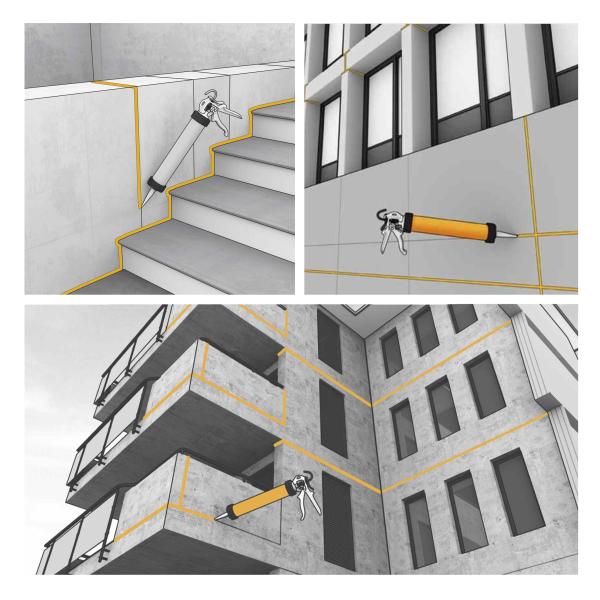 High-Strength High Viscosity Weatherproof Adhesive Exterior Walls Silicone