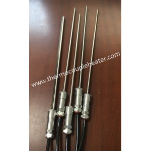 Flat Cartridge Heaters with flange Flat tubular Heating Element
