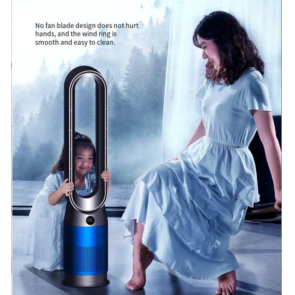 Smart 3 In 1 Tower Fan Floor Fan With Cooling And Heating Functions And Remote Control