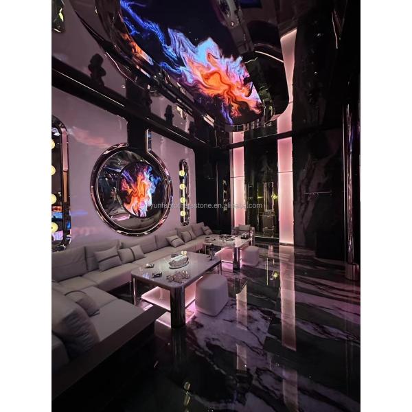 Modern Calcite Marble Flooring Bata Emerald Green Quartzite Slab for Hotel Wall Panel