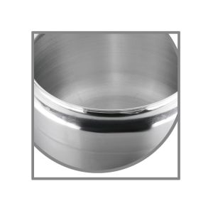 80Kpa Aluminium Pressure Cooker Marble Coated Polished