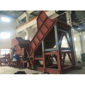 Automatic Steel Shredder Line Machine / Scrap Metal Crusher Low Noise