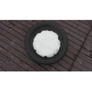 Pet Basket Pet Furniture With Aluminum Frame , Waterproof Wicker