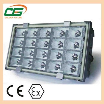 60 Hz Explosion Proof Cree Gas Station 100w LED Canopy Light 3300K Aluminum ,
