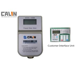 STS Prepayment Water Meter Mozambique Wireless Remote Control Long Battery Life