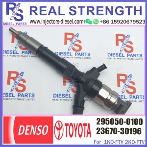 common rail injector 23670-39196 295050-0100 injector for TOYOTA 1KD-FTV KDH201