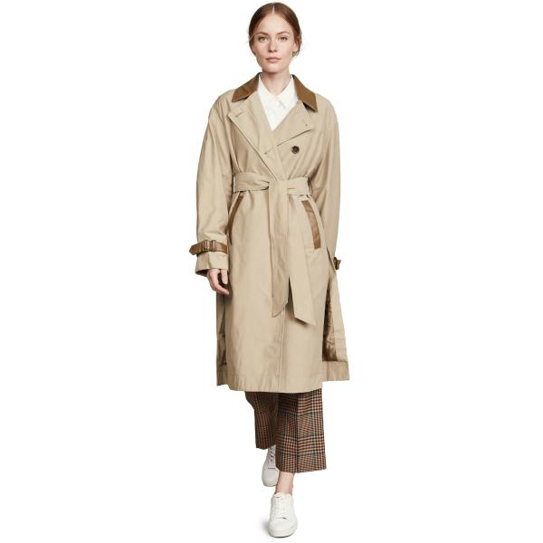 Fall Clothing Womans Wrap Dress Coat For Women with Slit