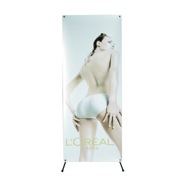 Buy Promotional Graphic Banner Stand For Exhibition Outdoor Activities at wholesale prices