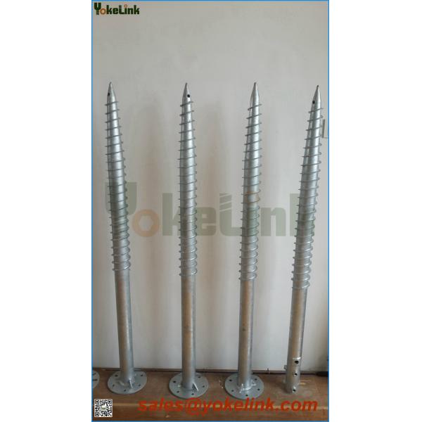 Hot Dip galvanized Ground Screw For Solar Stand