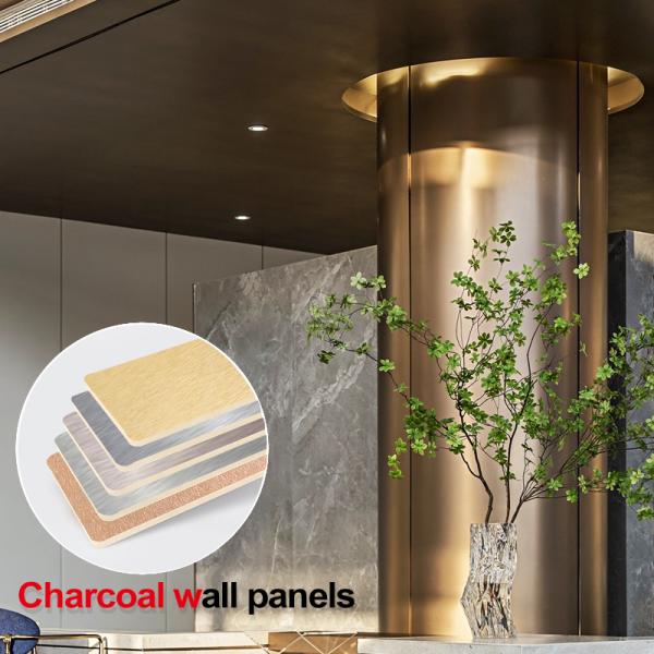 Bamboo Charcoal Wall Panel Sample