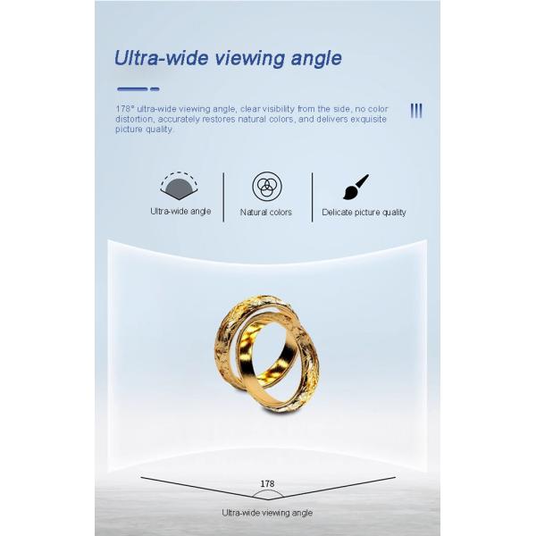 Ultra HD Transparent OLED Signage 21.5" See Through OLED Screen