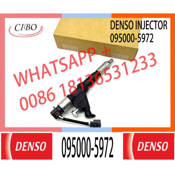 Buy High Quality Diesel Common Rail Fuel Injector 095000-5971 095000-5972 for HINO 700 Series 23670-E0360 at wholesale prices