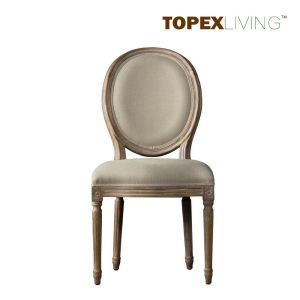 Quality New French Style Fabric Dining Chairs - Solid Wood Chairs-Kitchen Chair - Bedroom Chair-Living Room Chairs,Hotel Chairs for sale