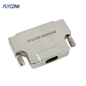 50Pin SCSI Connector Male Solder Cup MDR Connector With Metal Hood