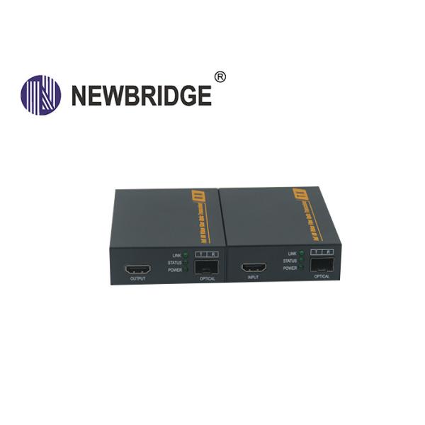 Buy Full HD Hdmi Optical Fiber Extender 225MHz With SFP Model / Data RS232 at wholesale prices